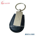 Best Selling Enamel Logo Custom Leather Key Tag